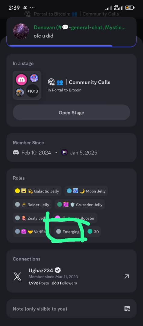 Ughaz234's tweet photo. HOW TO SECURE YOUR EMERGING ROLE ON @PortaltoBitcoin DISCORD
This is not only one way to secure the role but I feel this is the easiest
1) Go to https://t.co/P5u0xweBAc and connect your Sol address
2) Add any amount of Bonk tokens of your Choice
A Short trend
#Bitcoin #SB19 https://t.co/ciTZlOZDKl