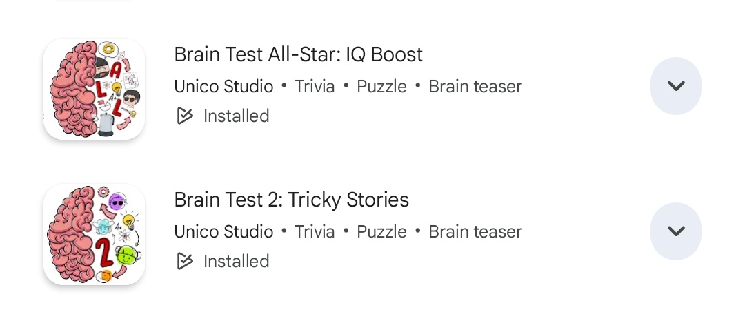 Aku namatin brain test