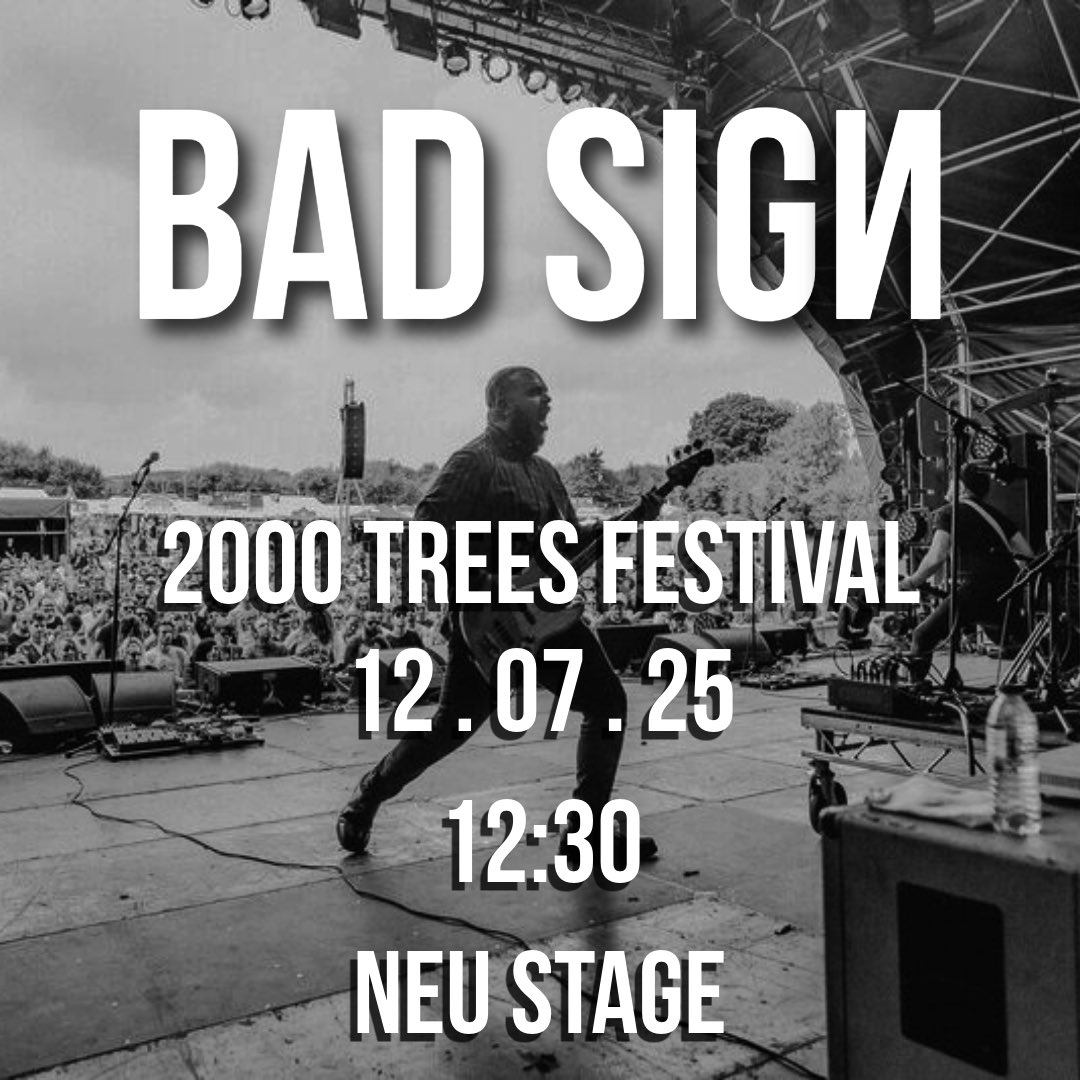 BadSignBand's tweet image. @2000trees