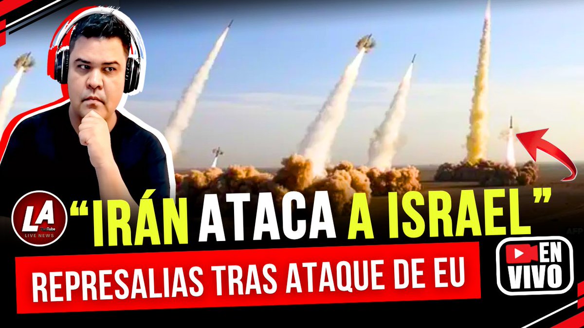 💥¡𝗣𝗥𝗜𝗠𝗘𝗥𝗔𝗦 𝗥𝗘𝗣𝗥𝗘𝗦𝗔𝗟𝗜𝗔𝗦!, IRÁN CONTESTA ATAQUES DE ESTADOS UNIDOS🔥 Canal YouTube #LuisAntonioLiveNews

Link del Video:👉 youtube.com/live/3MII8StCW…

#Opinión #IranIsraelConflict #IranVsIsrael #Trump #TwoWeaks