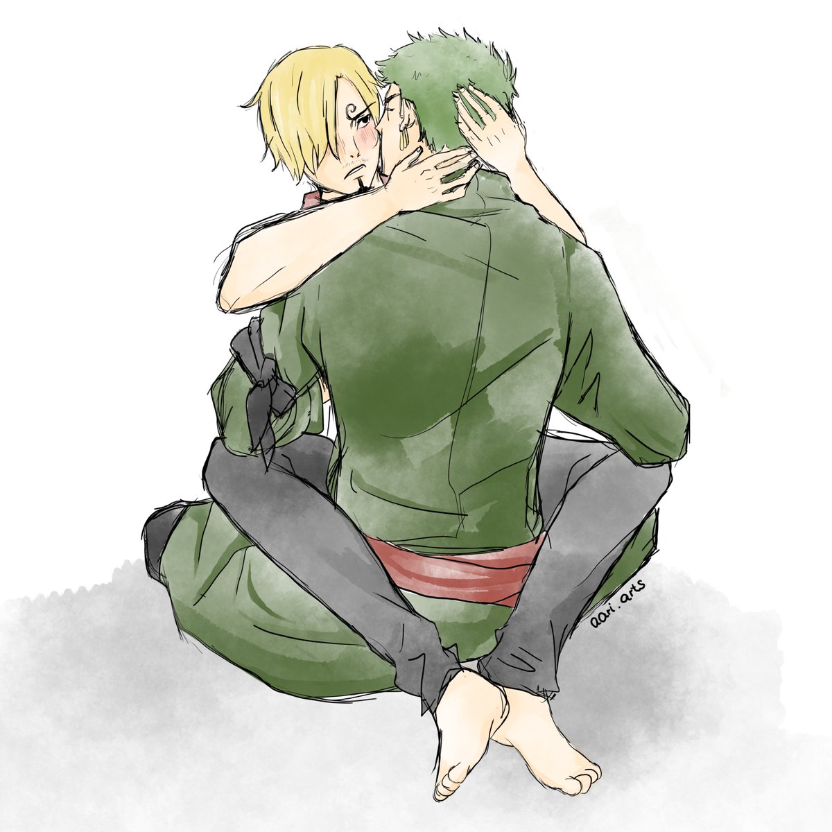 aari_arts's tweet image. So it&apos;s been exactly a year since I published my first post here, and I thought it was time for a redraw. 🤗🥳

Thanks to everyone who has supported me throughout my first year here! I love the #ZoSan community! ♥️♥️♥️

#onepiece #zoro #ゾロ #sanji #サンジ #ゾロサン