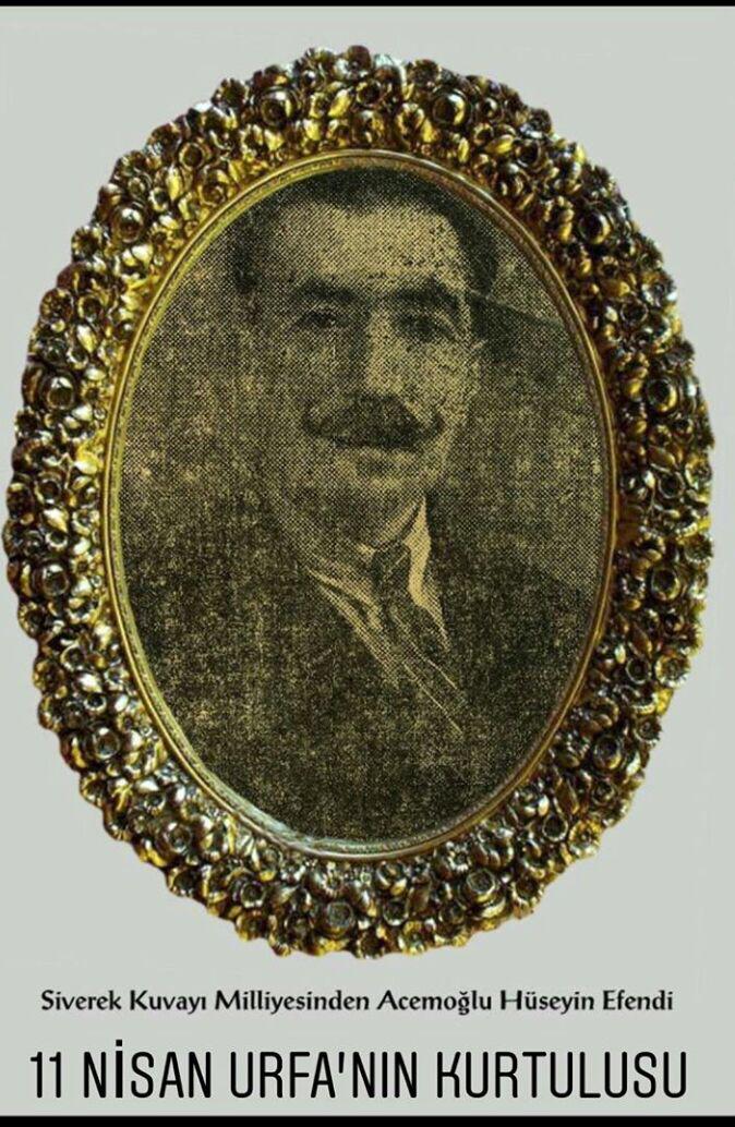 Acem Aşireti (@acem_asireti) on Twitter photo Urfa'mıza Şanlı Ünvanı verilişinin 41'inci Yılını Kutluyoruz.
11 Nisan 1920 günü Urfa'nın düşman işgalinden kurtuluşunda etkin rol alan Acem Aşiretinden Acemoğlu Hüseyin Efendi'yi
Rahmetle anıyoruz. <a href="/hasansildak/">Hasan ŞILDAK</a> <a href="/milhamigunbegi/">M.İlhami GÜNBEGİ</a> <a href="/nihatcftc/">Nihat ÇİFTÇİ</a> <a href="/mehmetkusnet/">Mehmet Kuş 🇹🇷</a> <a href="/eminonen/">Emin Önen</a> <a href="/mehmetbuyuk46/">mehmet büyük</a> Urfa'mıza Şanlı Ünvanı verilişinin 41'inci Yılını Kutluyoruz.
11 Nisan 1920 günü Urfa'nın düşman işgalinden kurtuluşunda etkin rol alan Acem Aşiretinden Acemoğlu Hüseyin Efendi'yi
Rahmetle anıyoruz. <a href="/hasansildak/">Hasan ŞILDAK</a> <a href="/milhamigunbegi/">M.İlhami GÜNBEGİ</a> <a href="/nihatcftc/">Nihat ÇİFTÇİ</a> <a href="/mehmetkusnet/">Mehmet Kuş 🇹🇷</a> <a href="/eminonen/">Emin Önen</a> <a href="/mehmetbuyuk46/">mehmet büyük</a>