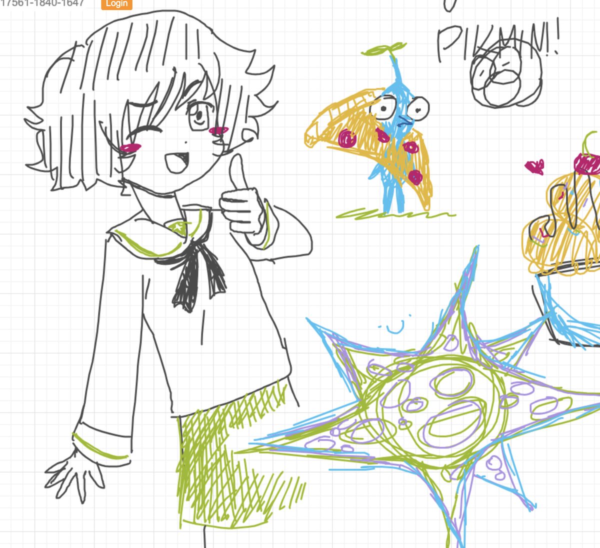 TrurLarvae's tweet image. whiteboard fox yukari akiyama shizuku hinomori nudillos y naco y estupido