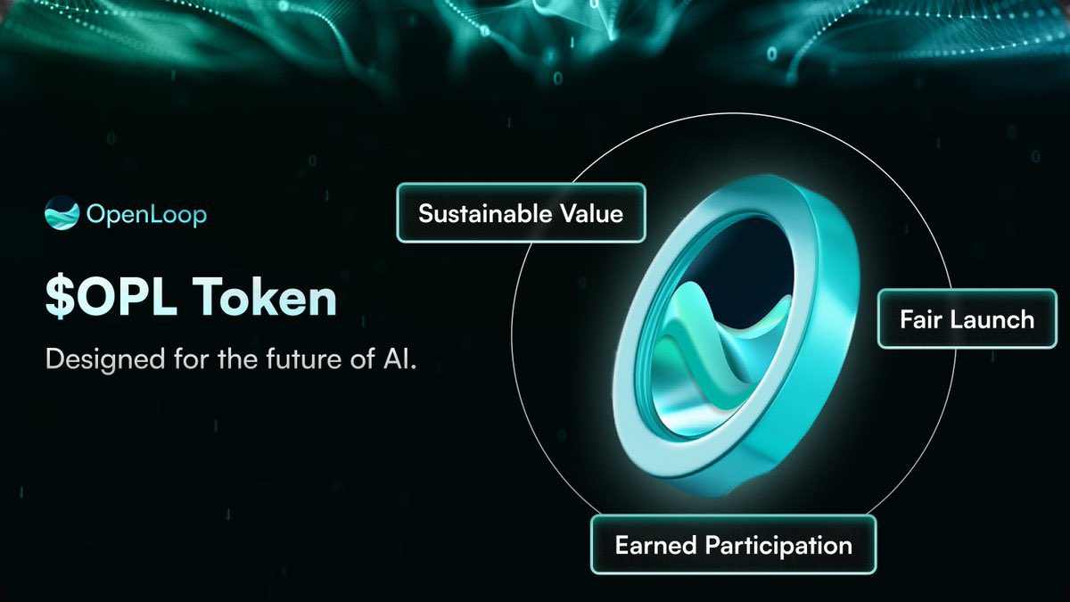 What if your unused internet could train AI and earn you tokens
OpenLoop makes it real
Powered by Solana
Driven by people
#OpenLoop #OPL #AI #Web3Infrastructure
