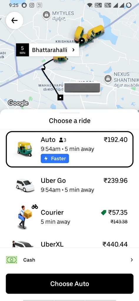 BetterBengaluro's tweet photo. How is @nammayatri costlier than @Olacabs or @rapidobikeapp ? 
Wasn't the whole point of Namma yatri to reduce the commission of middle men and help both commuters and auto drivers? 
Everything is a scam nowadays. 
#nammayatri #ola #rapido #Bengaluru #automafia https://t.co/lLxQO8nKWZ