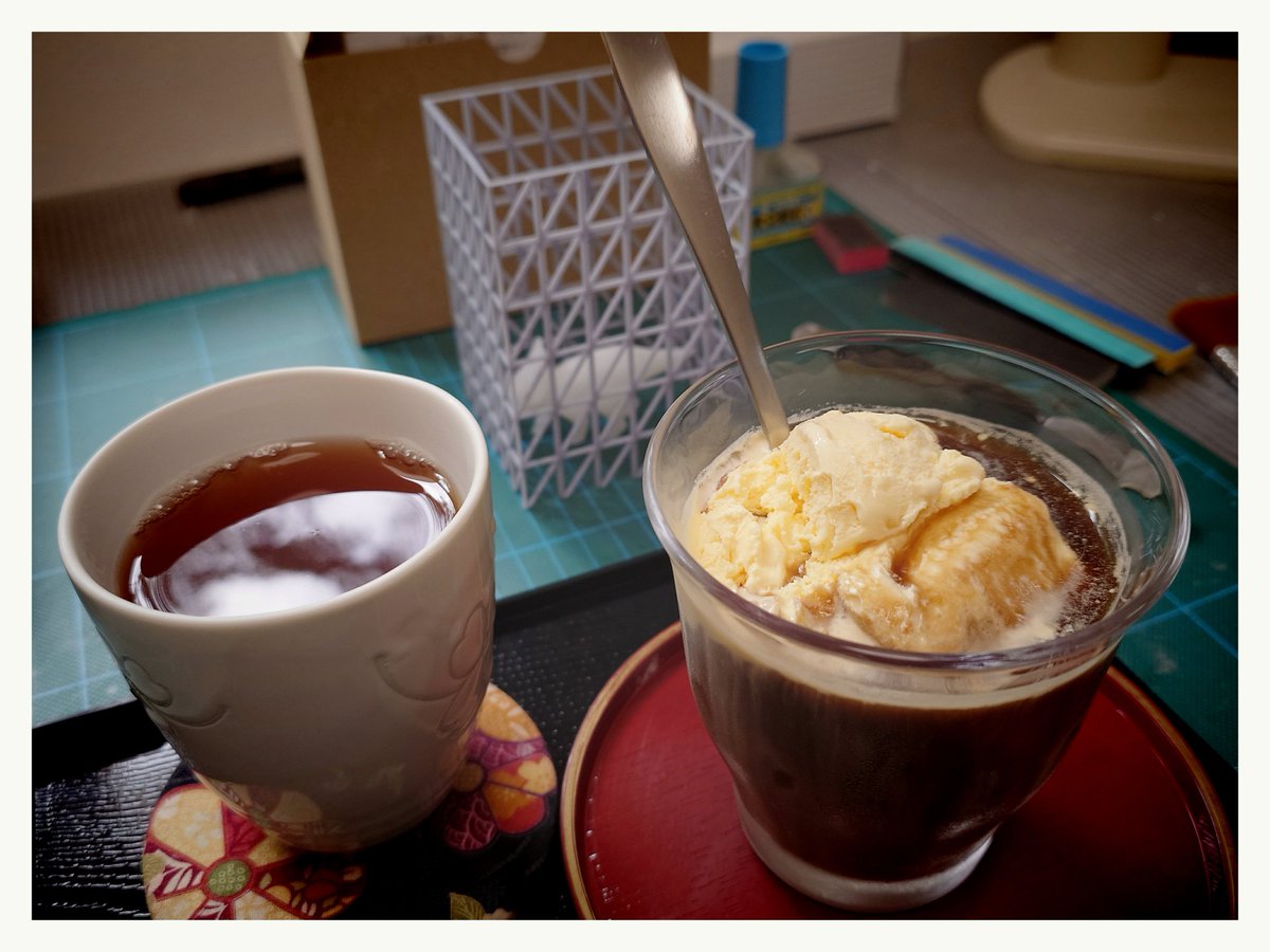 きょうは
コーヒーフロート