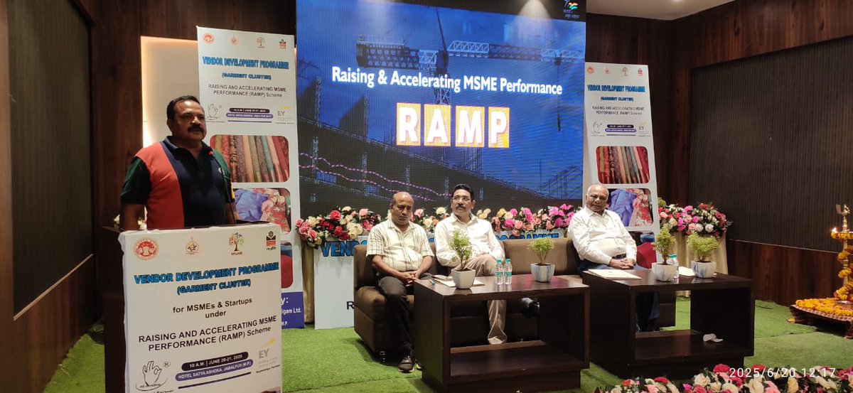 minmpmsme's tweet image. productive B2B meetings, and the submission of 21 Letters of Intent from anchor units, marking a significant step towards strengthening the local MSME ecosystem.

#RAMPMP #GoMP #MPLUN #MSME #AatmanirbharBharat