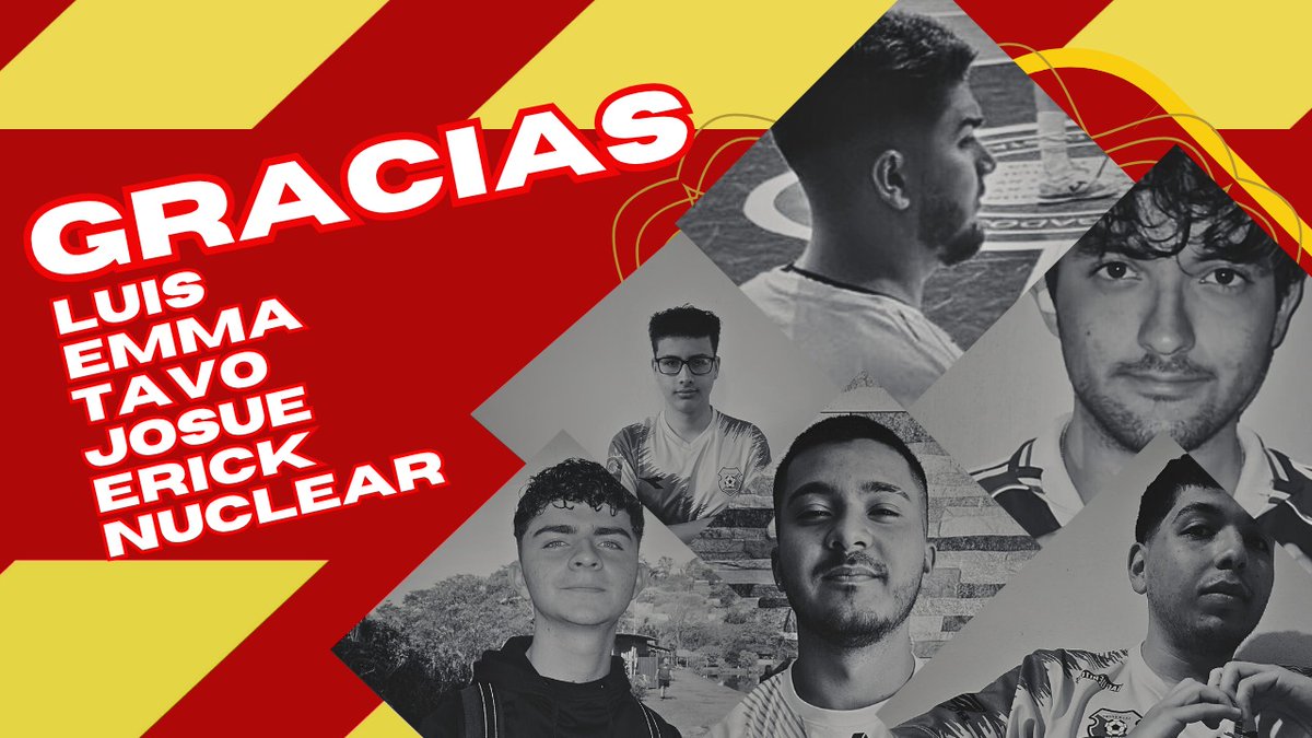 🚨 Comunicado Oficial 🚨

HEREX comunica la salida oficial de Josu, Nuclear, Tavo, Luis, Emma y Erick.

Agradecemos el tiempo que formaron parte de esta institución. Sus etapas concluyen y el proyecto continúa su rumbo con quienes hoy están comprometidos.

#UnicoX 🔴🟡