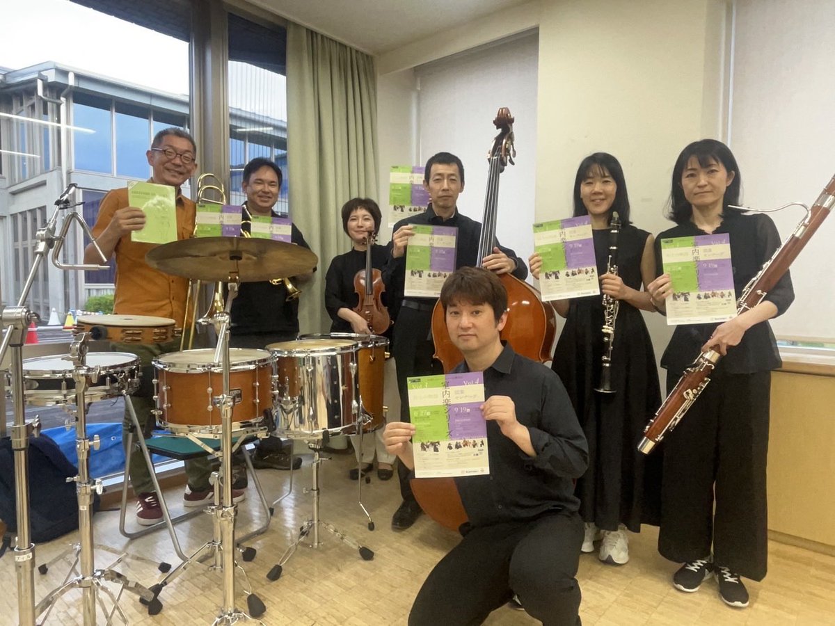 次の金曜日27日は
室内楽シリーズVol.3「兵士の物語」❗️
演奏会前半は
Tp.赤堀 Tb.菅による「フィガロの結婚」より
Cl.玉井 Cb.望月による「音楽の小さな花園」を✨
ご来場お待ちしております♪
チケット🎫
chubuphil.tstar.jp/cart/performan…

#中部フィル