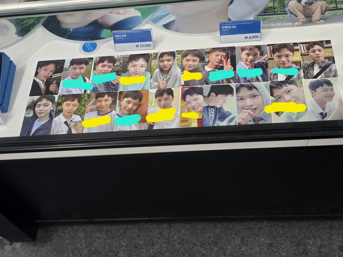 저: 하늘색 포카 중복
구해요: 노란색

#육성재트레카교환 #육성재