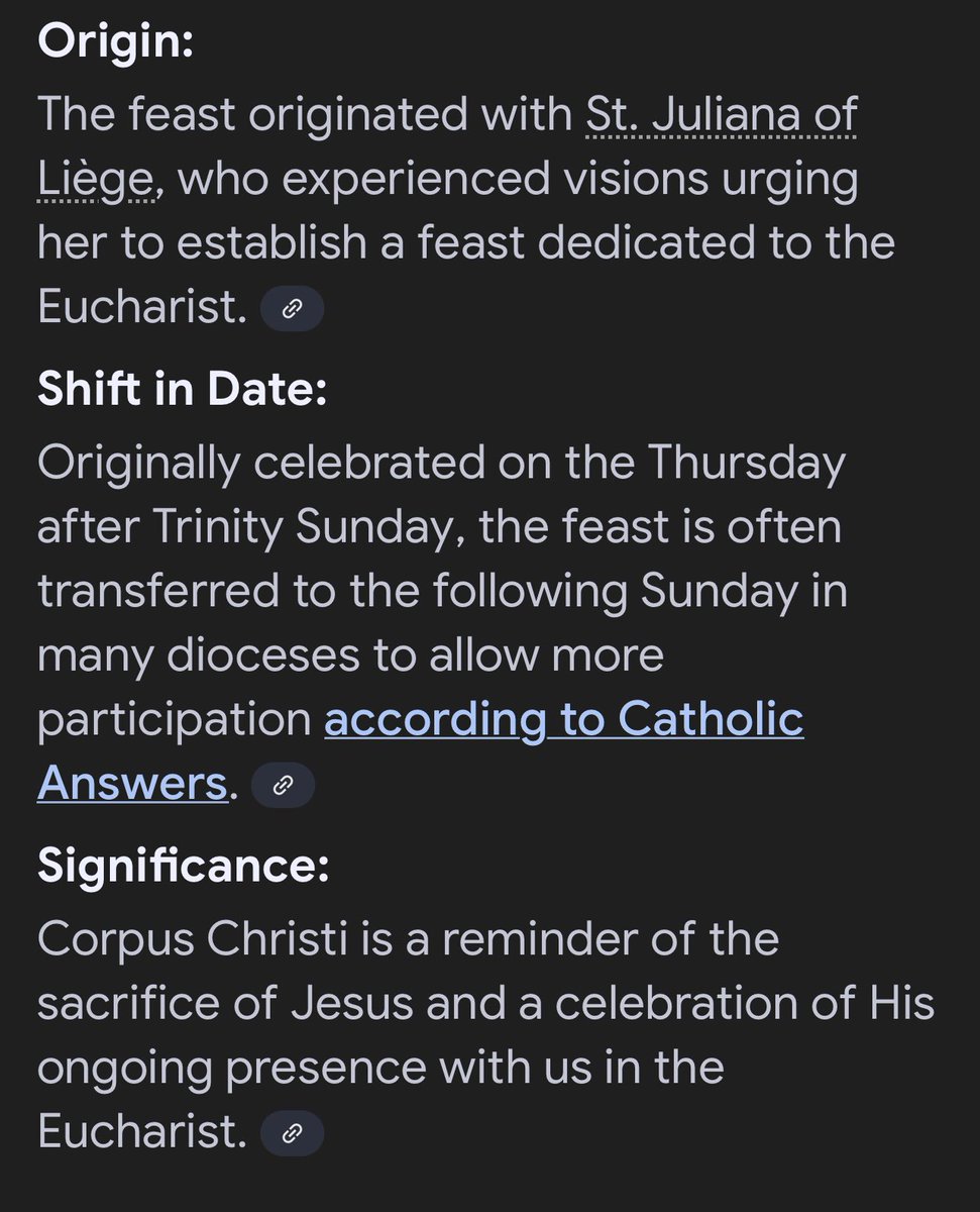 On this Sunday, June 22, we Catholics celebrate Corpus Christi, the Real Presence of Jesus Christ in the Eucharist. <a href="/GhostsofStPaul/">The Ghosts of St. Paul Football</a> <a href="/turntwo17/">Andy Stankiewicz</a> <a href="/StPaulBaseball/">St. Paul Baseball</a> <a href="/SPHSSports/">@SwordsmenAthletics</a> <a href="/Swordsmen_Hoops/">St.Paul Boys Basketball</a> <a href="/StPaulHSFB/">St. Paul Football</a> <a href="/StPaulSwordsmen/">St. Paul High School</a>