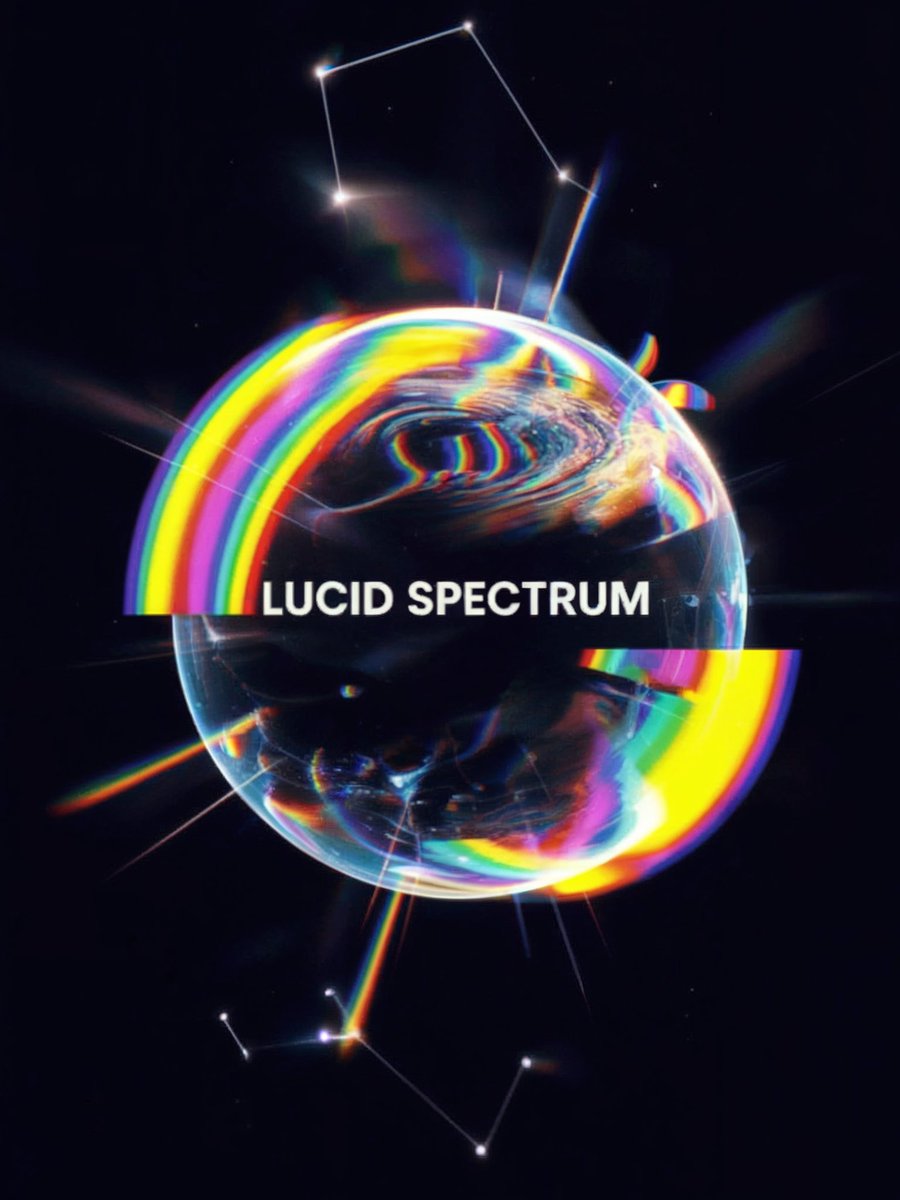 _QCAI's tweet photo. A passion project years in the making drops Tuesday. It’s called “Lucid Spectrum,” and I hope it finds its way onto your screens. Any guesses what it is?
#QueenCaffeine #QueenCaffeineAI https://t.co/dF6qJLcMxa