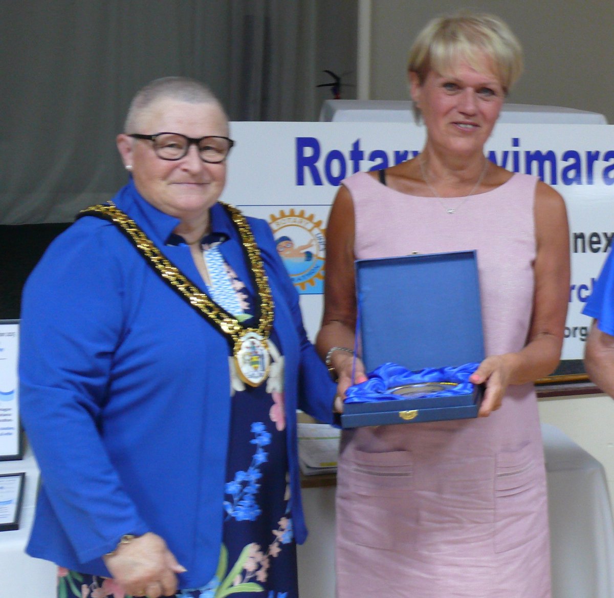 38 organisations received a total of over £14,000 from this year’s Swimarathon. Presentations were made by Mayor of <a href="/NorthLincsCNews/">North Lincs Council</a>, Carol Ross and <a href="/NicDakin55/">Nic Dakin MP</a> at our Awards evening <a href="/WortleyHouse/">Wortley House Hotel</a> Hotel. 
A full list of awards can be found at nlrswim.site/awards2025.html
