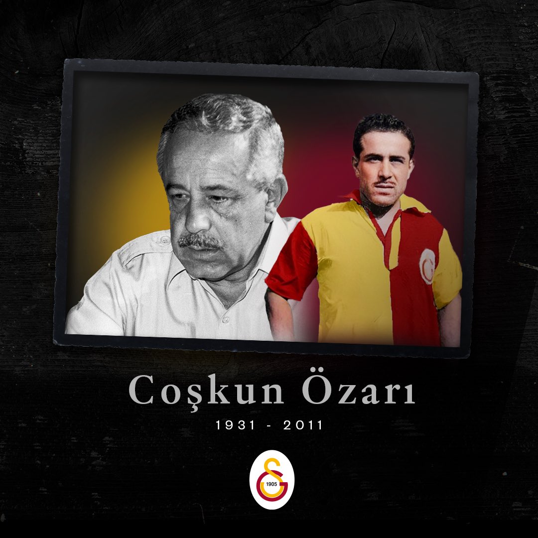 Kulübümüze hem futbolcu hem de teknik direktör olarak uzun yıllar hizmet eden, Türk futbolunun unutulmaz isimlerinden Coşkun Özarı'yı aramızdan ayrılışının 14. yılında sevgi, saygı ve rahmetle anıyoruz.
