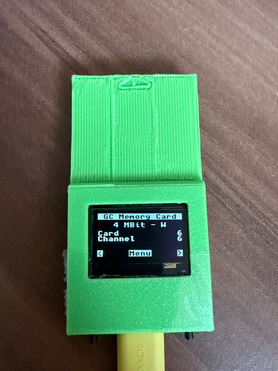 BBsan2k's tweet image. Lots of testing and bugfixing for the new #GamecubeMCE this weekend - turns out wii is less forgiving than initially thought :D... What do you guys think of this Info output regarding card size and region (W/J) on the display? Too much? Keep it?