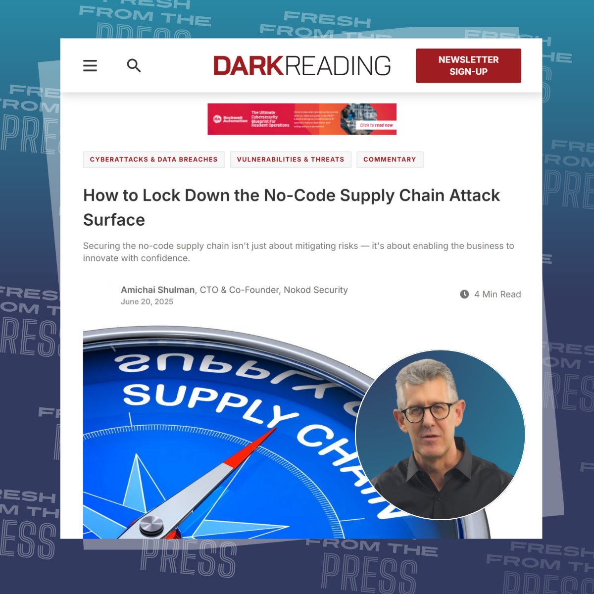 NokodSecurity (@nokodsecurity) on Twitter photo No-code platforms make building apps easy, but third-party connectors can expose you to new supply chain risks. Learn how to secure your no-code environment in Amichai Shulmanās latest piece on <a href="/DarkReading/">Dark Reading</a>.
Read more: darkreading.com/cyberattacks-dā¦
#Cybersecurity #NoCode No-code platforms make building apps easy, but third-party connectors can expose you to new supply chain risks. Learn how to secure your no-code environment in Amichai Shulmanās latest piece on <a href="/DarkReading/">Dark Reading</a>.
Read more: darkreading.com/cyberattacks-dā¦
#Cybersecurity #NoCode