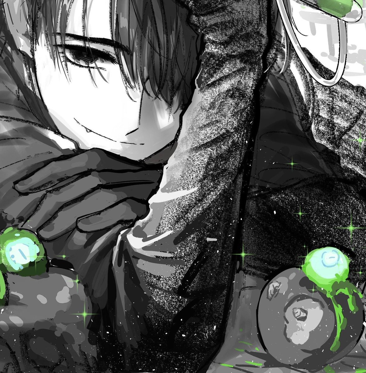 I really like this art, I think it’s very interesting

First, it’s captioned as “🍏”. A green apple could symbolize many things, but what caught my attention is the unripe apple interpretation; symbolizing potential, immaturity, or an early stage of development. “Not yet ready”.