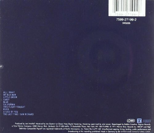 kennylanglea's tweet image. Happy Birthday to Blue. Album released this day in 1971 by Joni Mitchell. Created just after her breakup with Graham Nash and during an intense relationship with James Taylor, Blue brilliantly explores various facets of relationships. A classic  #JoniMitchell 🎶