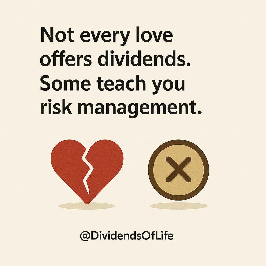 DividendsOfLife's tweet photo. It's okay to walk away from what doesn’t grow you.

#EmotionalPortfolio #LessonsAndLosses https://t.co/omBeRahing