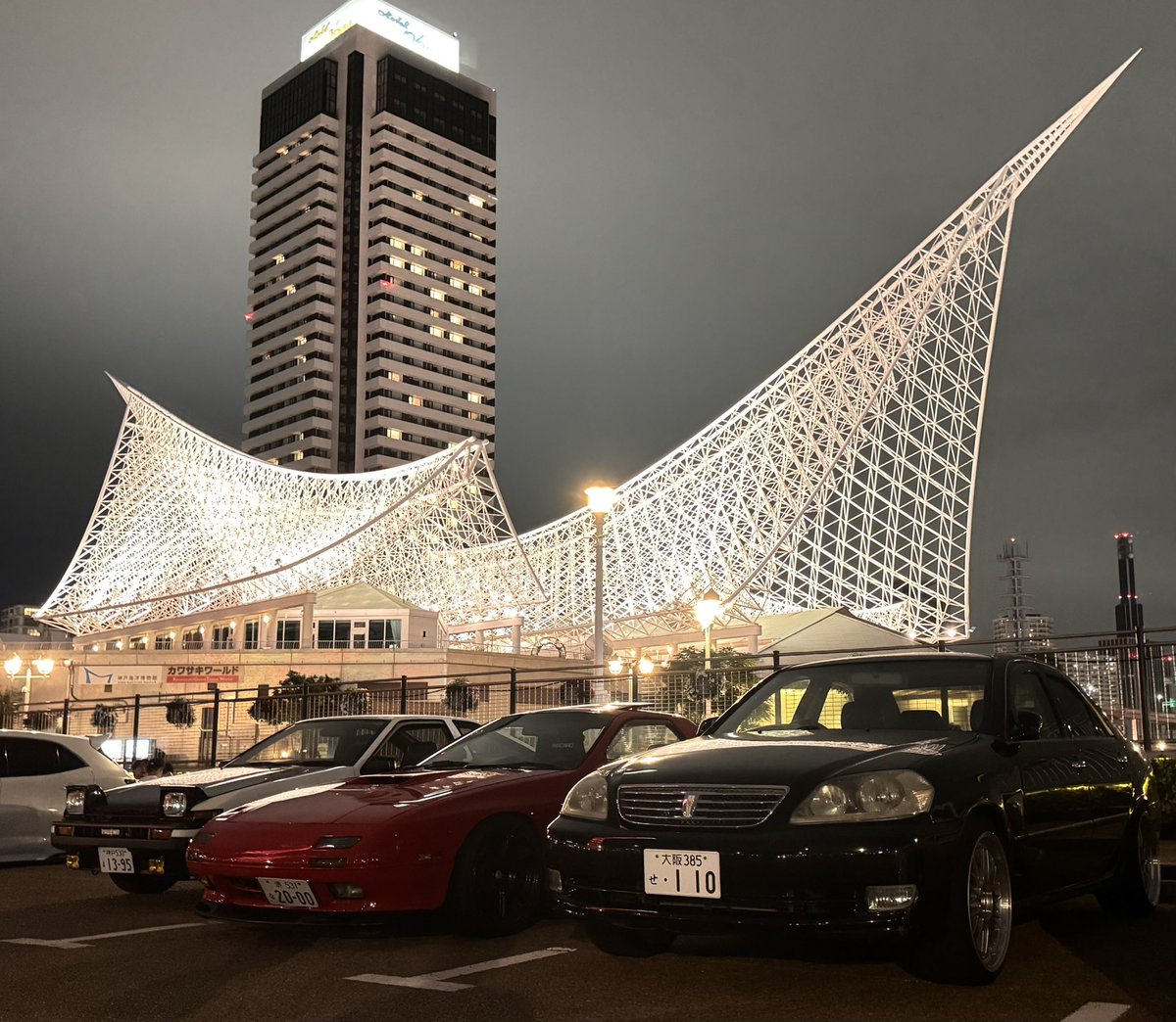 Lantis7788's tweet photo. 久しぶりの神戸メリケンパーク
 #FC3S
 #AE86
 #jzx110 https://t.co/Lb3AJOJ1xv