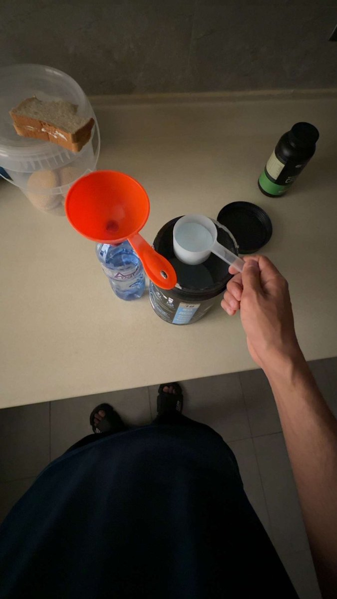 وقت تعاطي المكملات الغذائيه 🤤