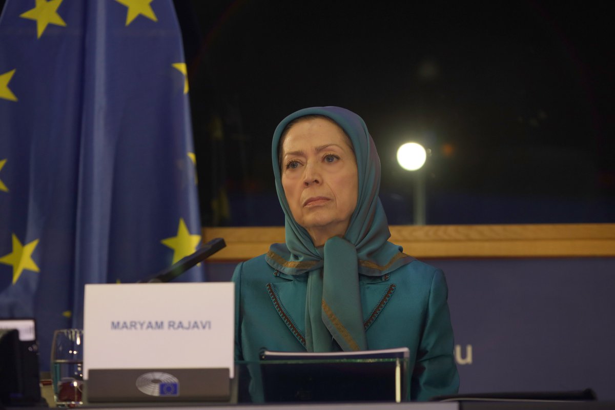 FirouzMahvi's tweet photo. Maryam Rajavi: 
Now Khamenei must go
The Iranian people welcome the end of the war and seek peace and freedom
Khamenei is responsible for an unpatriotic project that, in addition to costing countless lives, has cost the Iranian people at least two trillion dollars—and now, it has all gone up in smoke.
Mrs. Rajavi once again emphasized the Third Option: No to appeasement, no to war—yes to regime change, i.e., changing the religious dictatorship by the Iranian people and the Iranian Resistance. 
Forward toward a free Iran and a democratic, non-nuclear republic with separation of religion and state and gender equality.

Secretariat of the National Council of Resistance of Iran (NCRI)
22 June 2025
