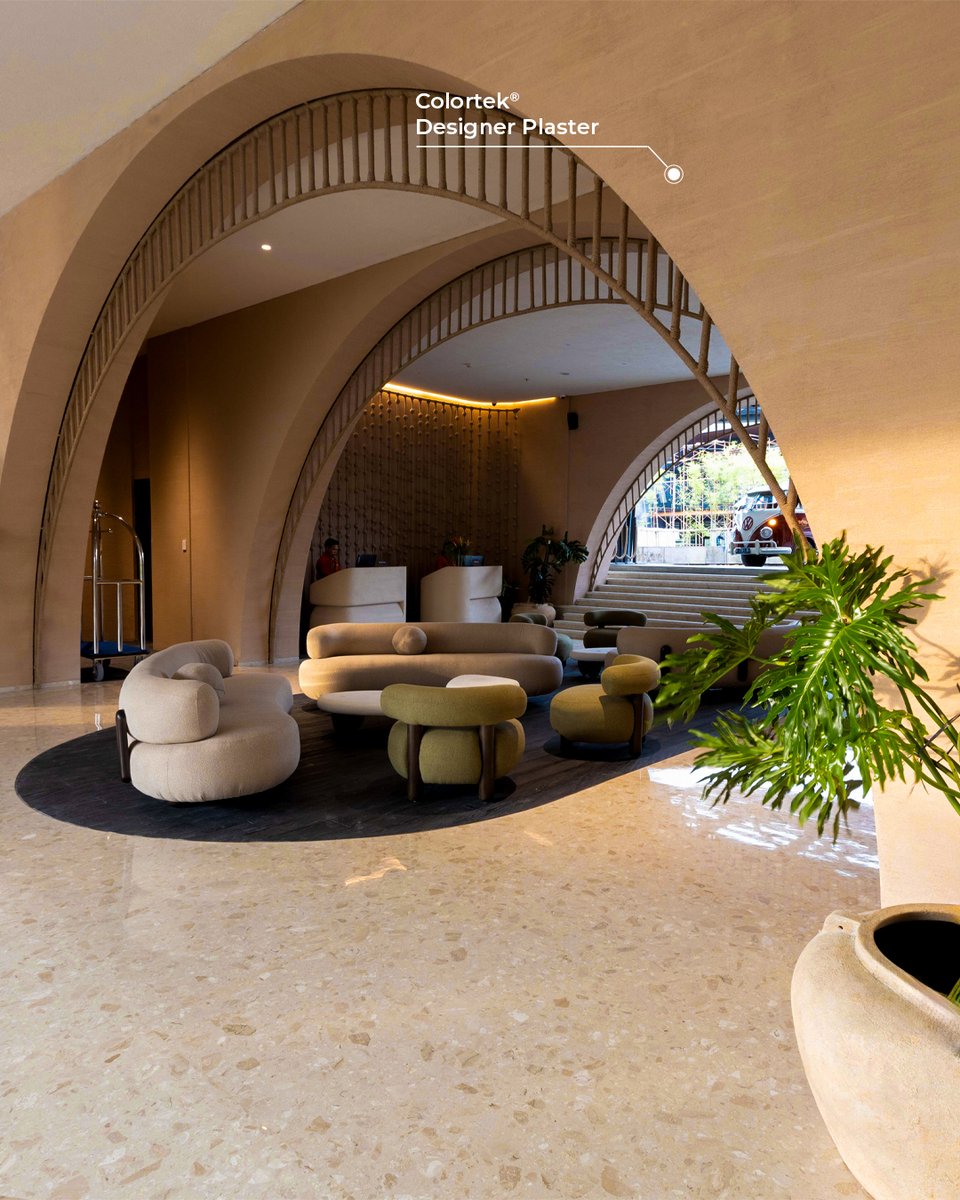Colortekpaints's tweet photo. Transform your space with Colortek Designer Plasters Travertine finish, bringing the authentic look and texture of natural stone to your interiors.
 
#colortek #colortekpaints https://t.co/8kD5yLVbSW