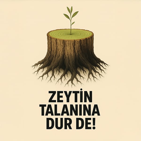 🗯Uyan Türkiye! Bugün #zeytin için ayağa kalkma zamanı!
🔊Sofrandaki bereketi, toprağını geleceğini korumak istiyorsan şimdi konuş!

#ZeytinimeDokunma
#HakanŞerefOlgun
#İYİParti