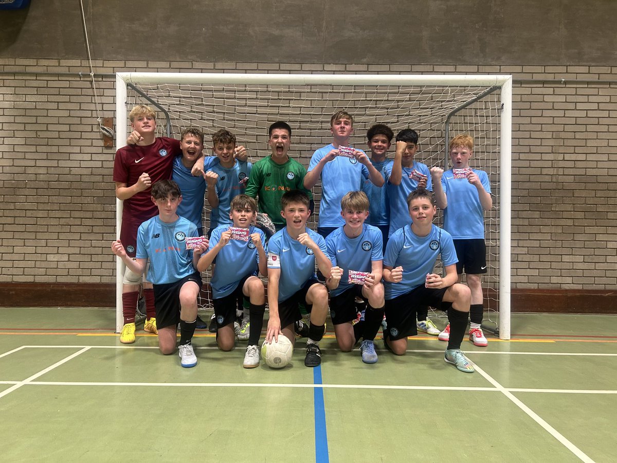 West Yorkshire Futsal Club (@westyorksfutsal) on Twitter photo National Finalists๐
The U14s head to the National Final of the <a href="/EnglandFutsal/">England Futsal</a> Youth Futsal Cup after the most tense, entertaining futsal fixture which could have gone either way and needed extra time to separate the two sides๐ซ National Finalists๐
The U14s head to the National Final of the <a href="/EnglandFutsal/">England Futsal</a> Youth Futsal Cup after the most tense, entertaining futsal fixture which could have gone either way and needed extra time to separate the two sides๐ซ