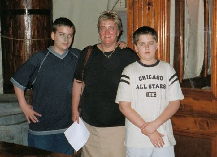 Heather's 9th anniversary .... 2000 photo