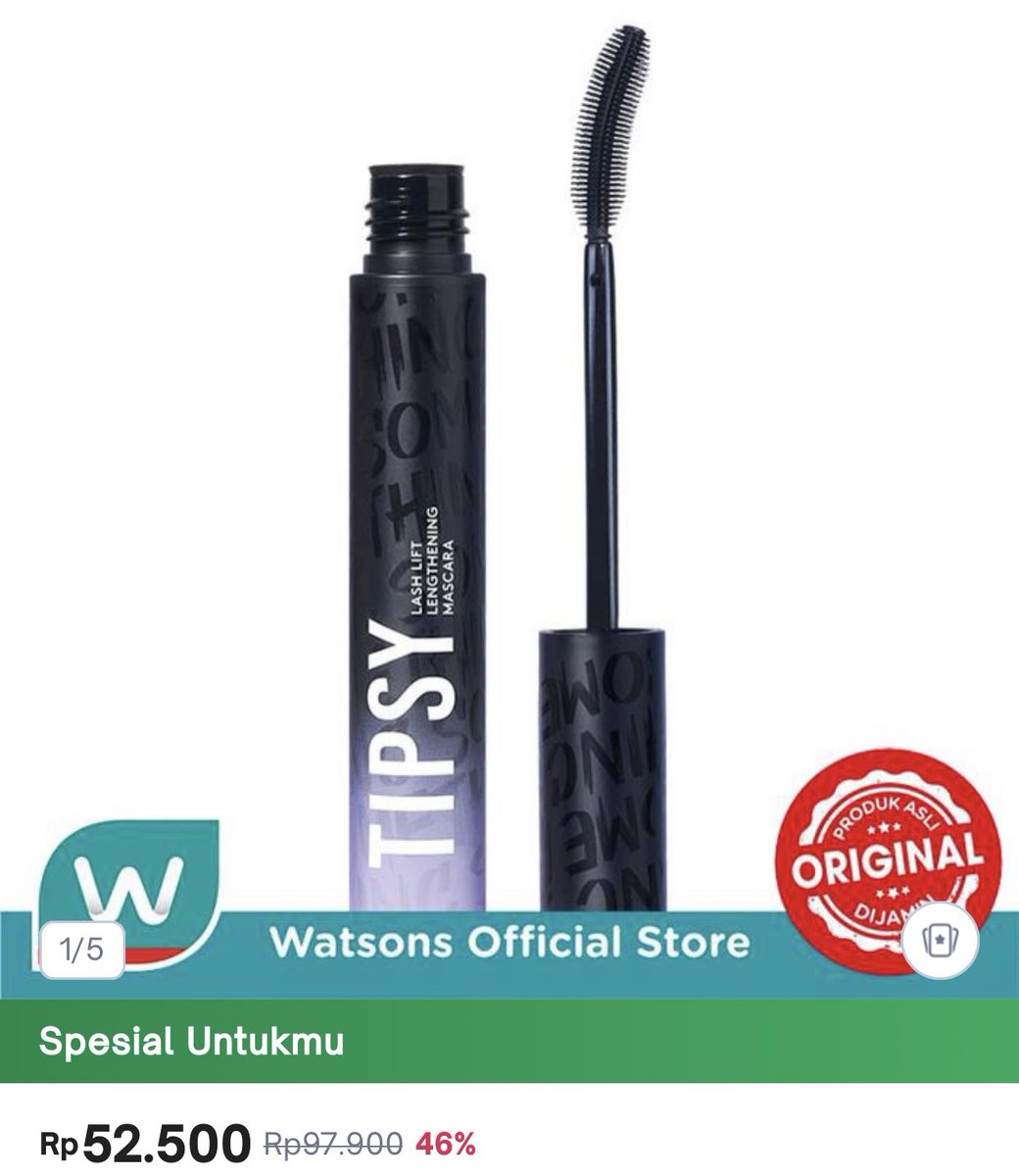 gurlucke's tweet photo. Promo Payday Sale SOMETHINC Tipsy Keratin Lash Lift Lengthening Mascara 7g
Memanjangkan &amp; melentikkan

Diskon Potongan 46%
Harga Rp 52.500
https://t.co/v3ygwRGUOw

Wts jual tokped tokopedia juni murah voucher kupon makeup maskara bulu mata waterproof smudgeproof hitam 7.7 25.6 https://t.co/EH6IkCtyKM