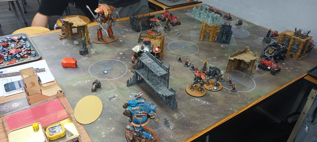 CT_Origin's tweet photo. TOing my monthly 40K tournament at the LGS.

#warhammer40k 
#WarhammerCommunity https://t.co/XEzjJC0hQE