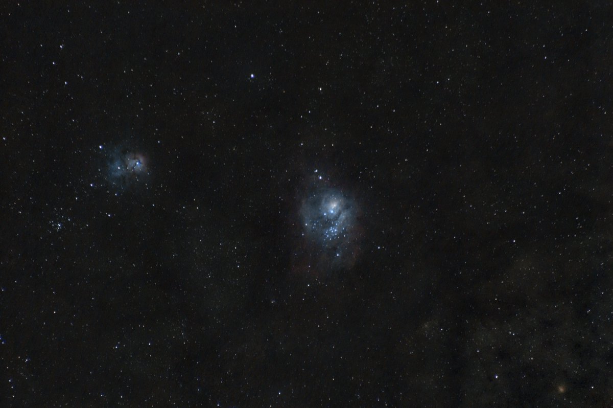 Lagoon Nebula (M8), ~3hrs integration time

Might get some more data on it in the coming nights, I dunno