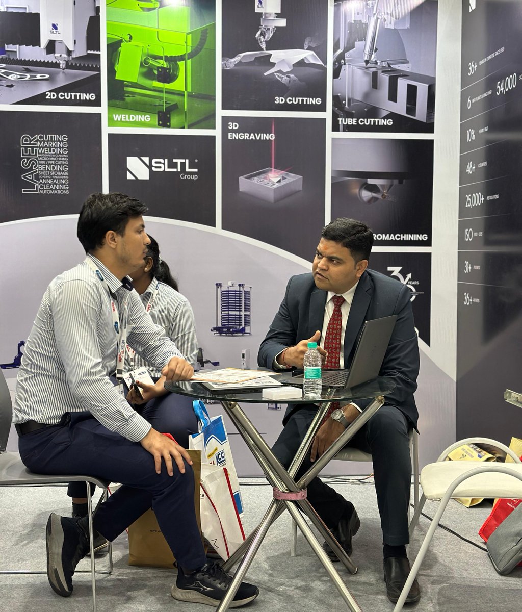 SLTLGroup's tweet image. Day 3 at ACMEE 2025 &amp;amp; the buzz is still strong! ⚡
NEO’s live marking demo is a showstopper, and our laser cutting &amp;amp; welding tech is drawing serious attention.
Only 2 days left to visit us at Booth H147, Hall H.
Don’t miss it!

#SLTLGroup #LaserTech #ACMEE2025