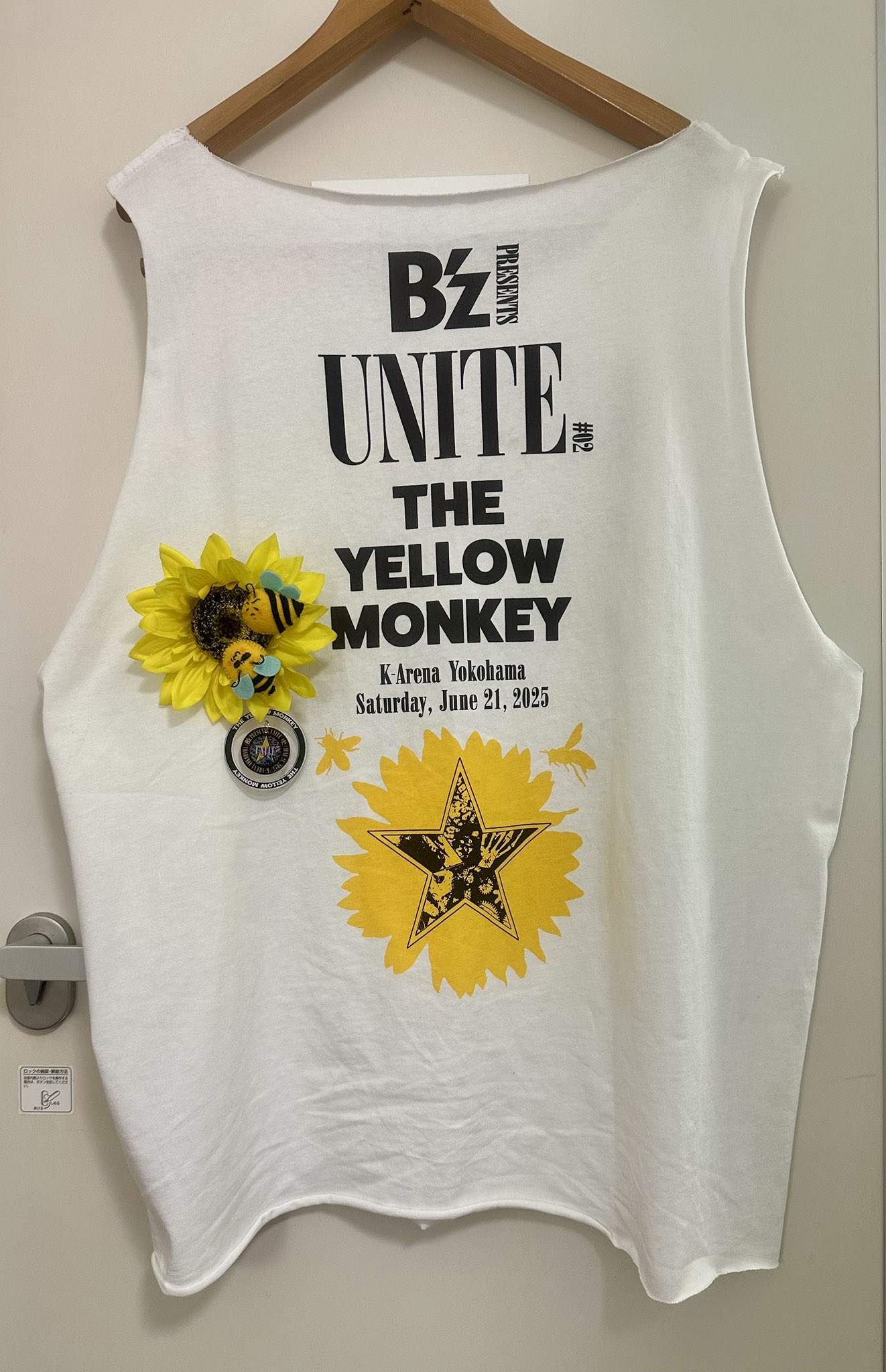 B'z UNITE #02 冷さ THE YELLOW MONKEY コラボTシャツ