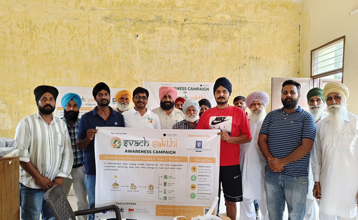 GreenKWh's tweet photo. Had a great time interacting witeh few rural communities in Punjab. They were surprised to hear about the prospect of earning out of their excess #GreenkWhs which are now simply going waste!
#DePIN #DeFI #newGeography
@svachsakthi @sudhakarg @palakurthipavan @colosseum @0xluffy @solana @SuperteamIN
