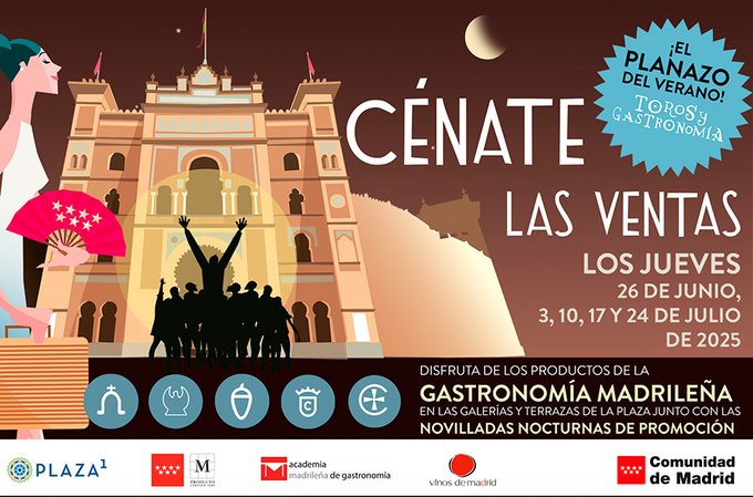 Esta semana arranca Cénate Las Ventas, un evento en el que los productos de Madrid y su gastronomía están muy presentes. ¡Listos para disfrutar! <a href="/VinosdeMadridDO/">Vinos de Madrid CRDO</a> <a href="/Rogenriquez/">Rogelio Enríquez</a> <a href="/ComunidadMadrid/">Comunidad de Madrid</a>
