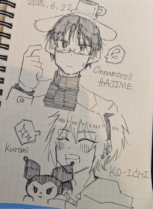 コーハジ🤙👓でサiンリオデートして欲しい。 