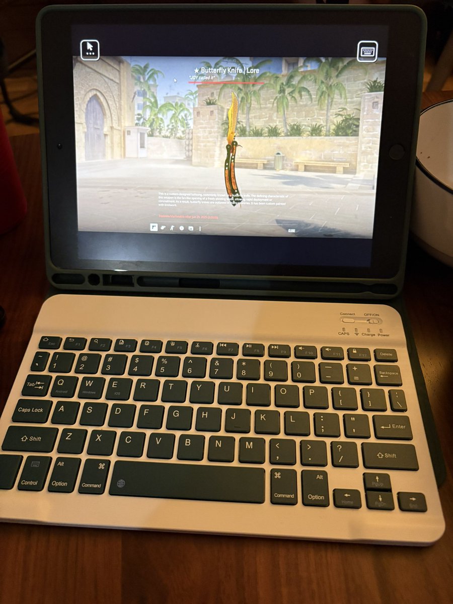 Maybe my computer is 862 miles away but I just unboxed this guy on an iPad out here in Austin Texas!!! 

A FT butterfly lore!!