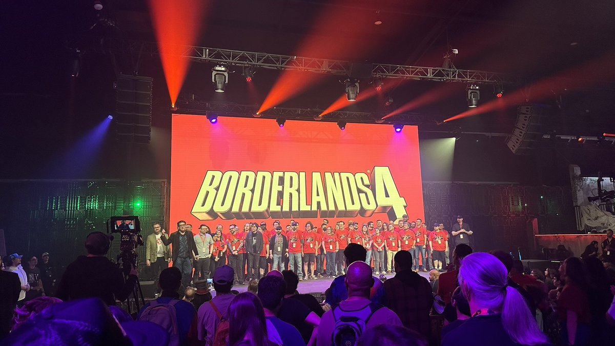Had a great time at the <a href="/Borderlands/">Borderlands</a> Fan Fest event today!!!! Got some hands on time with BL4 and it feels so silky smooth and fun. Always a blast to be around a game series you love so much!