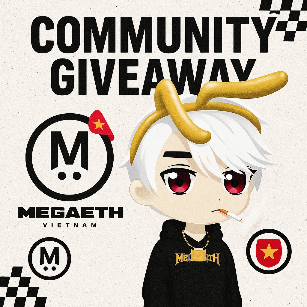 MegaETH Vietnam (@megaethvietnam) on Twitter photo 📢Giveway Cùng MegaETH VN - Megalio👀
🎟️x5 FCFS WL của Megalio cho 5 anh em may mắn. Một trong những dự án NFT đang rất hot trong HST <a href="/megaeth_labs/">MegaETH</a>.
Supply chỉ có 4,444 🤫
Mọi người muốn tham gia?
🐰Follow <a href="/megaETHvietnam/">MegaETH Vietnam</a> và <a href="/MegalioETH/">Megalio ∑:</a>
🐰Retweet và like tweet 📢Giveway Cùng MegaETH VN - Megalio👀
🎟️x5 FCFS WL của Megalio cho 5 anh em may mắn. Một trong những dự án NFT đang rất hot trong HST <a href="/megaeth_labs/">MegaETH</a>.
Supply chỉ có 4,444 🤫
Mọi người muốn tham gia?
🐰Follow <a href="/megaETHvietnam/">MegaETH Vietnam</a> và <a href="/MegalioETH/">Megalio ∑:</a>
🐰Retweet và like tweet