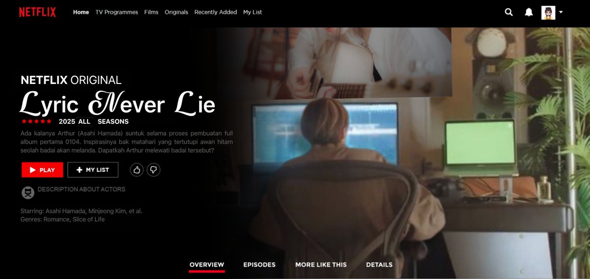 mielsyapping's tweet image. — Lyric Never Lie
"ungkapan yang tak terucap"

; Hamada Asahi alternative universe local
© 2025 – written by mielsyapping