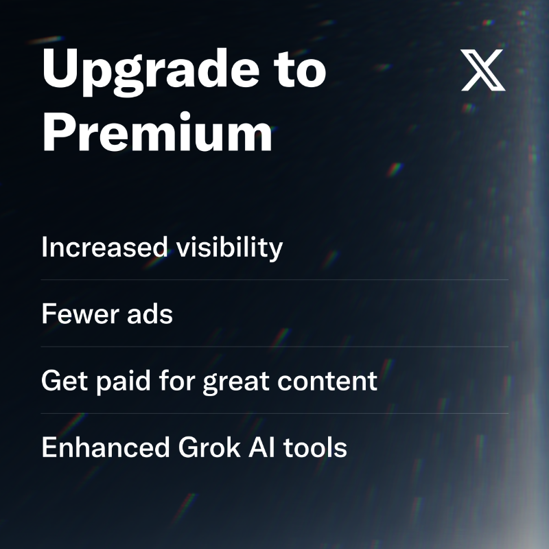 premium's tweet photo. The best experience on X.