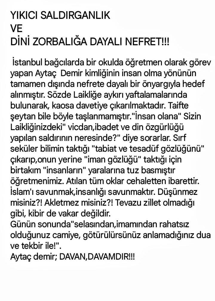 Hadi bakalım kimler destek  verecek.