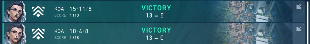 2x0 por este premier y mañana playoffs  😶