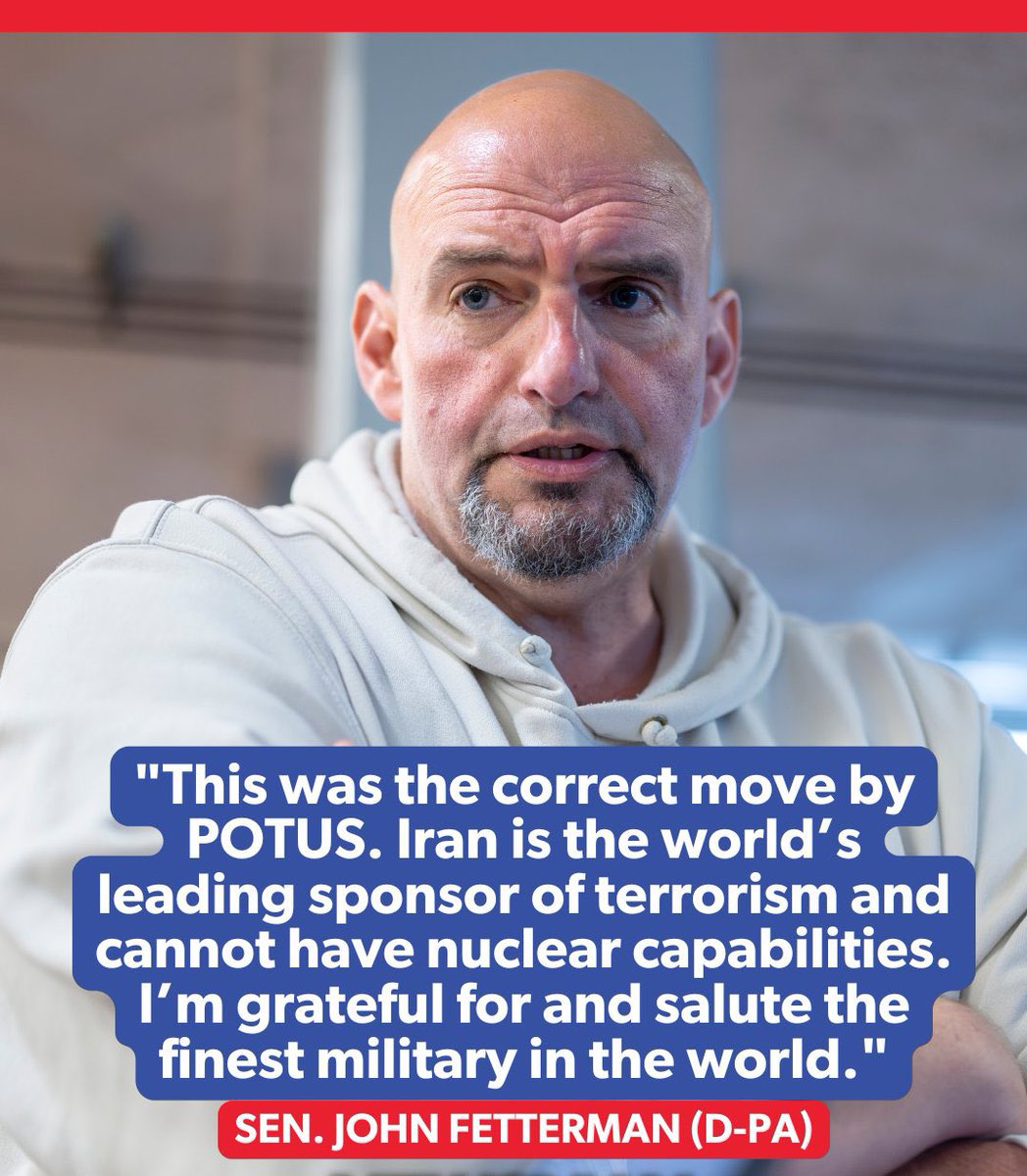 Do you agree with Senator John Fetterman?

Yes or NO?