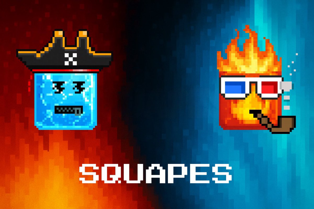 SQUAPES (@squapesonape) on Twitter photo Squapes is a Free mint on @apechianhub 🦍
Launching on <a href="/blever/">Brian Leavitt</a> soon 🔜 🕜
Only 1771 hand made pixel squares ◼️
Not for everyone , only the chosen will know. 👀
Are you one of them ?
Drop your wallet for chance Squapes is a Free mint on @apechianhub 🦍
Launching on <a href="/blever/">Brian Leavitt</a> soon 🔜 🕜
Only 1771 hand made pixel squares ◼️
Not for everyone , only the chosen will know. 👀
Are you one of them ?
Drop your wallet for chance