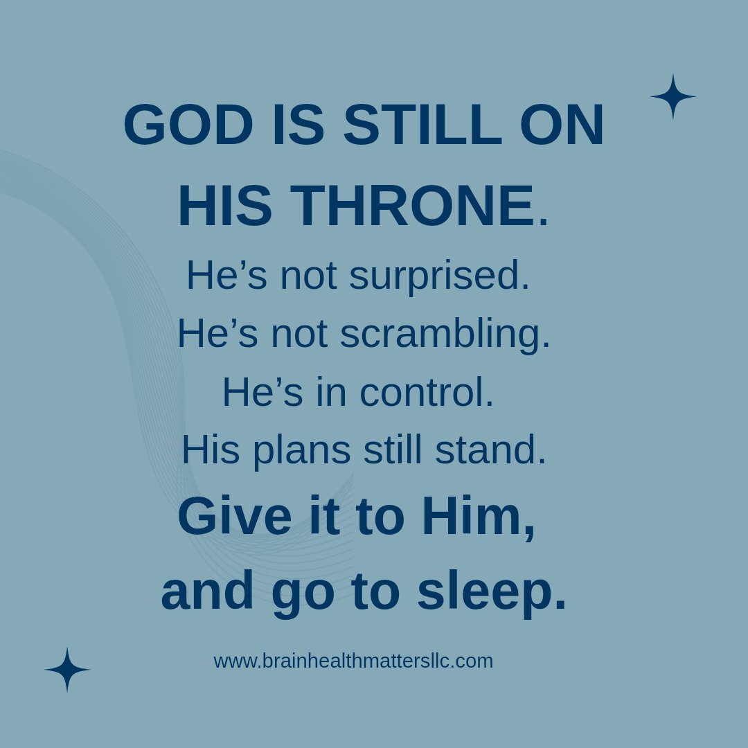 GidenkoYelena's tweet image. Whatever the headlines say, Heaven isn’t shaken.
Rest in what doesn’t change.

Share this with someone who needs the reminder tonight. 💛

#FaithAndFunction #BrainHealth #PeaceOverPanic #Neurocoaching