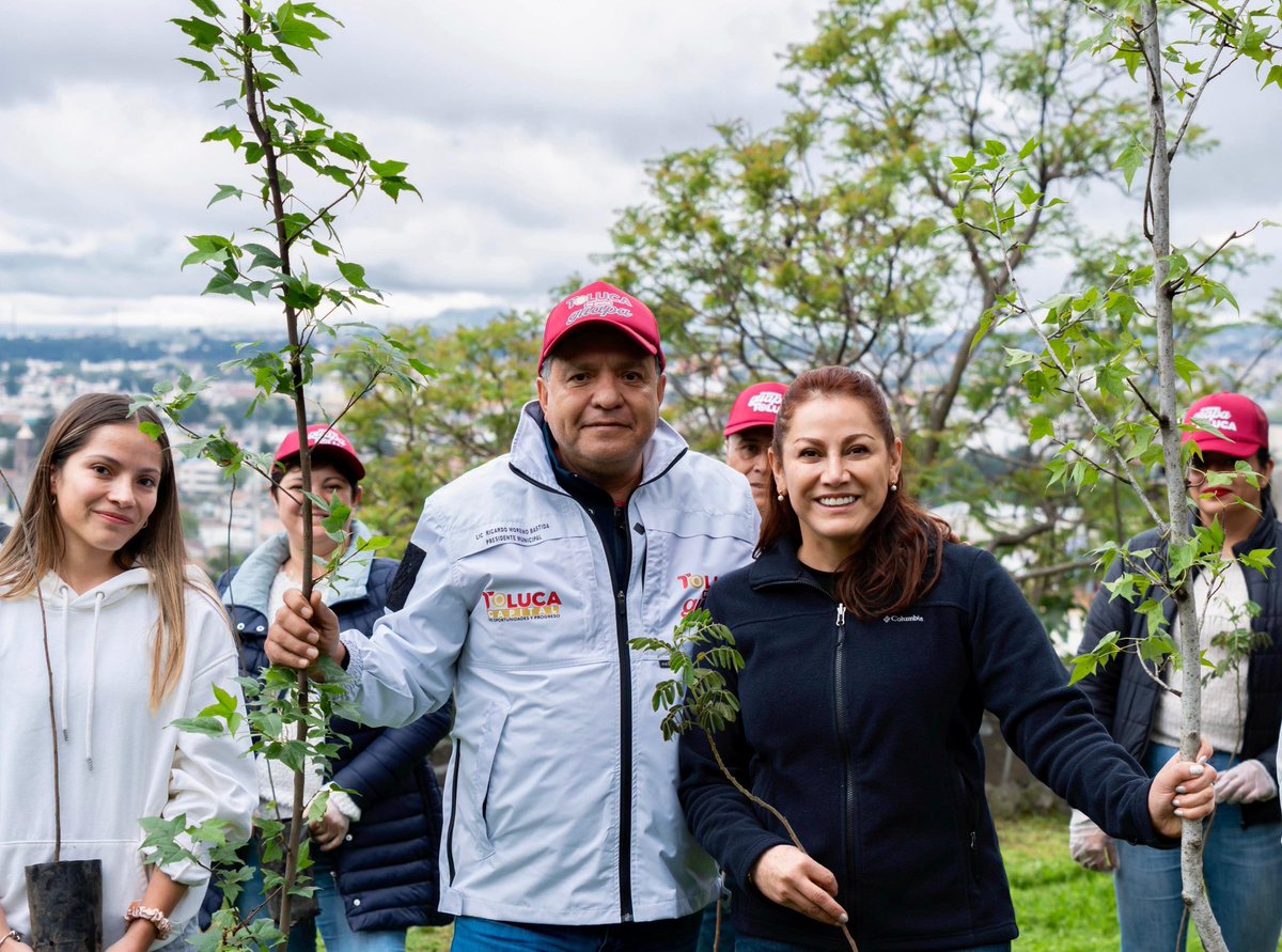 JOSE ALAM (@josealam) on Twitter photo ARBORIZACIÓN EN TOLUCA, EDOMEX
El presidente Municipal de Toluca, <a href="/rimoba/">Ricardo Moreno</a> Ricardo Moreno Bastida inició la jornada de arborización a lo largo de 7.6 km en Paseo Matlatzincas y Paseo Tollocan, donde junto a vecinas, vecinos, servidores públicos y voluntarios plantaron más de ARBORIZACIÓN EN TOLUCA, EDOMEX
El presidente Municipal de Toluca, <a href="/rimoba/">Ricardo Moreno</a> Ricardo Moreno Bastida inició la jornada de arborización a lo largo de 7.6 km en Paseo Matlatzincas y Paseo Tollocan, donde junto a vecinas, vecinos, servidores públicos y voluntarios plantaron más de