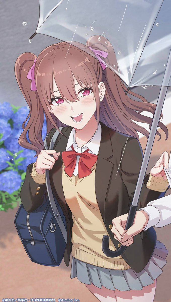 【イラスト再公開🪽】

雨の日を楽しむ美花莉のイラストをお届け！☂️
どんよりした天気の日も、こんな後輩がいるなら悪くないかも……！？
ぜひリポスト・いいねお願いします🙌

#リリステ #にごリリ #nigoriri